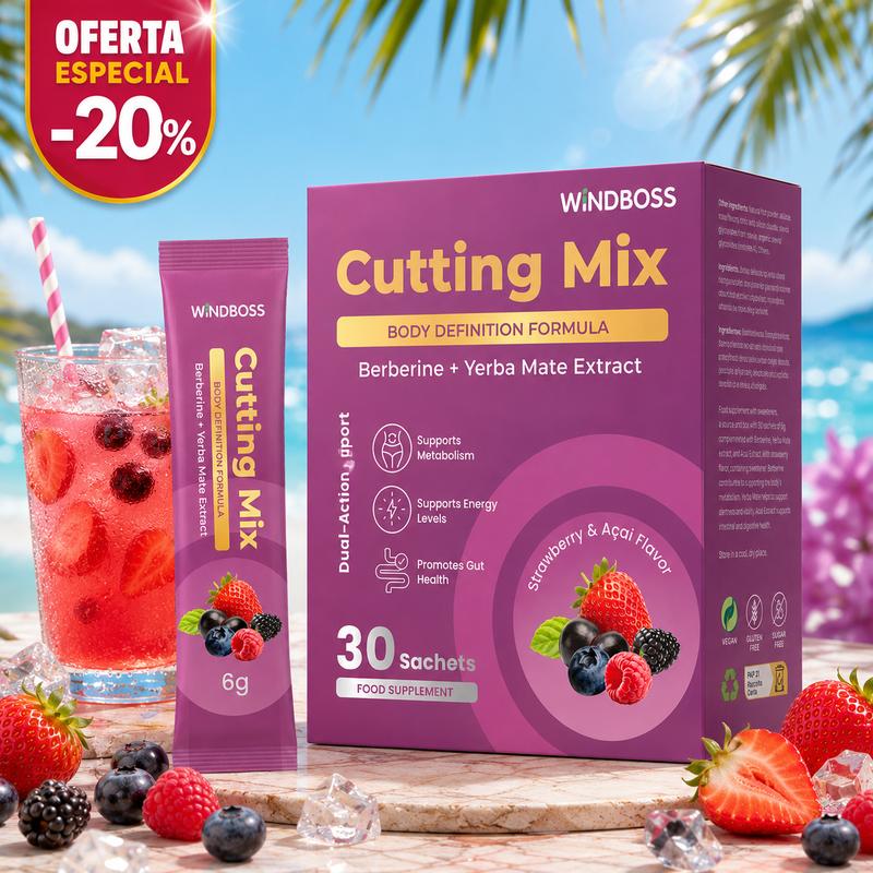 Sacia+™ Mezcla Diaria de Fresa Açaí