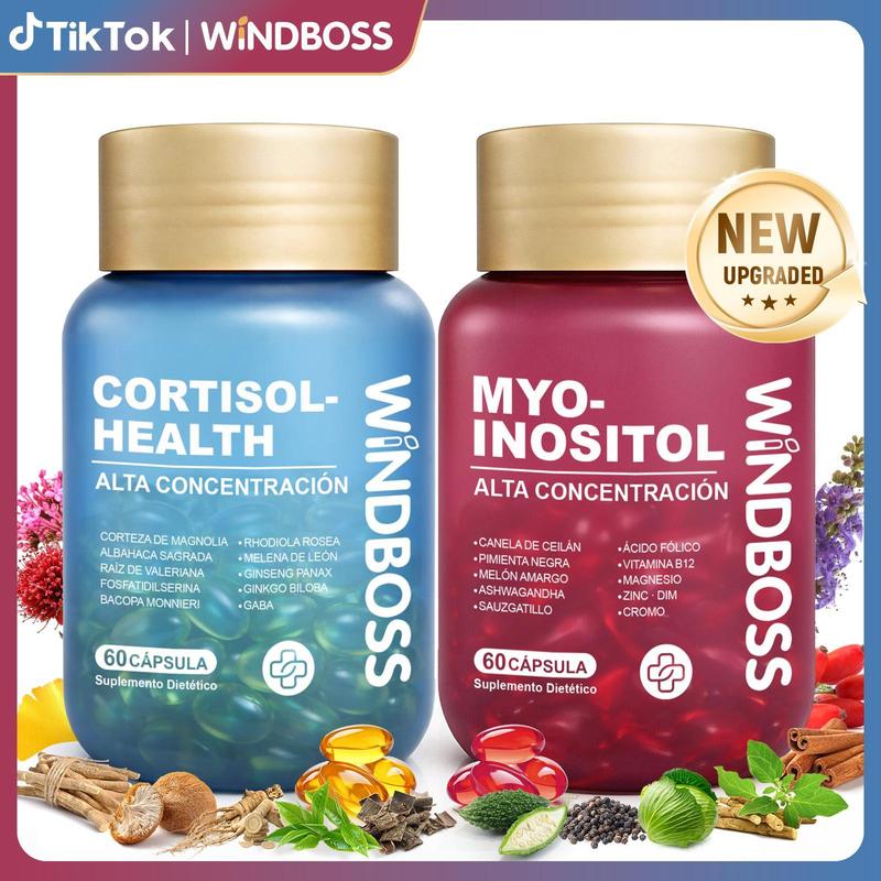 Cortisol + Inositol Duo